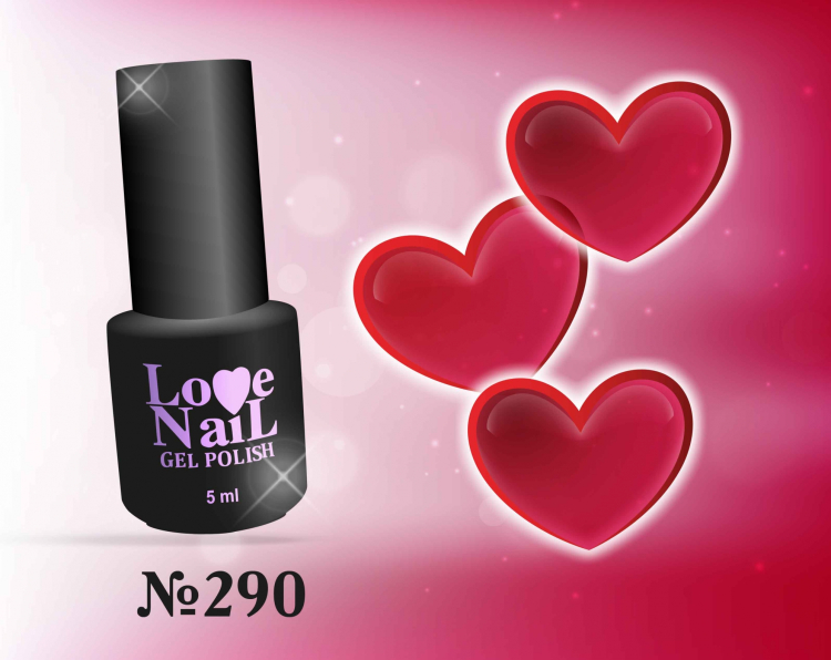290 LOVE NAIL ГЕЛЬ ЛАК класса Premium   