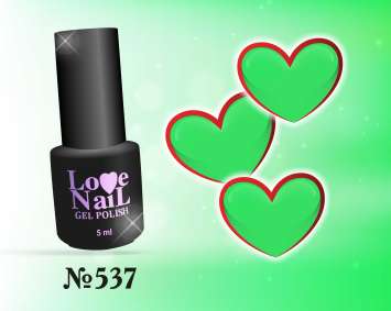 537 LOVE NAIL ГЕЛЬ ЛАК класса Premium 