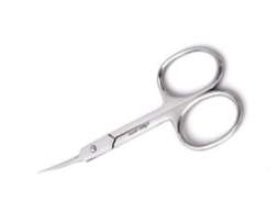 Ножницы для кутикулы Silver Star НСС-5 (23мм) ручной заточки узкие, загнутые серия Classic  