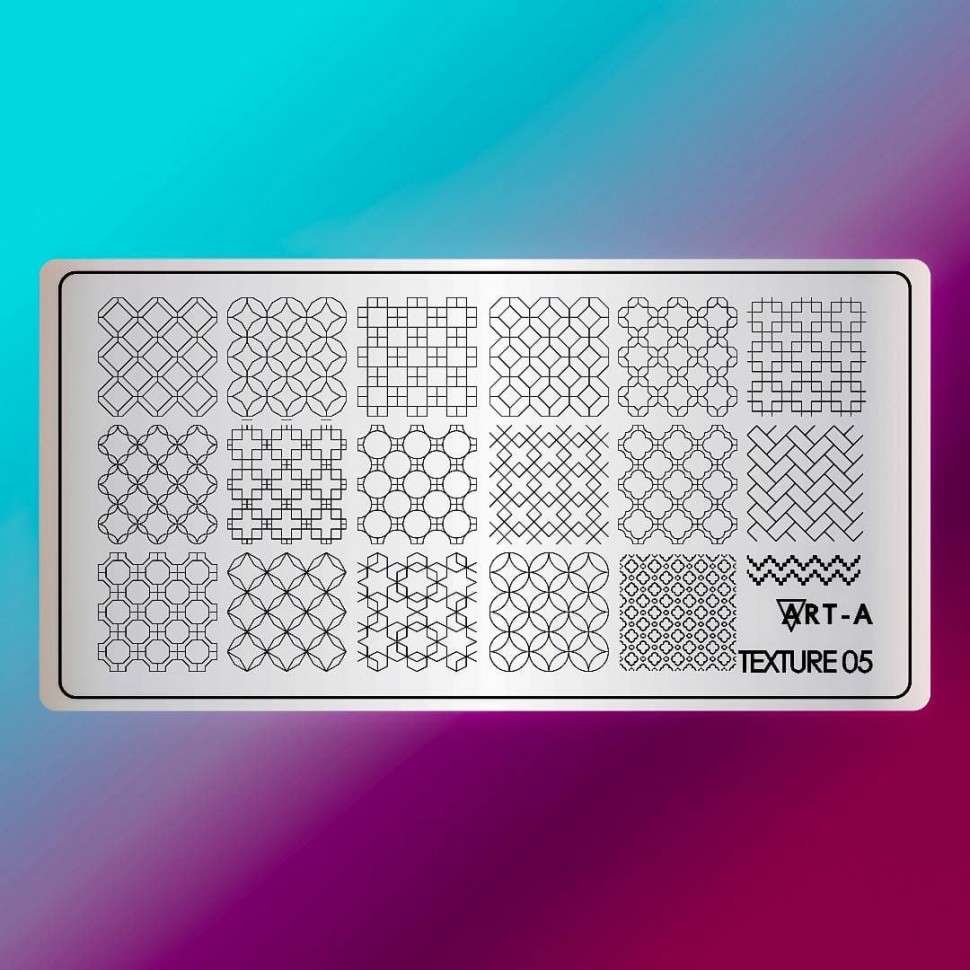 Пластина для стемпинга Texture 05