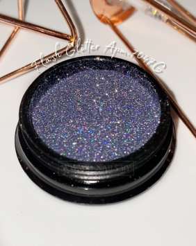 Светоотражающий Flash glitter голубой голографик Арт.7047G   