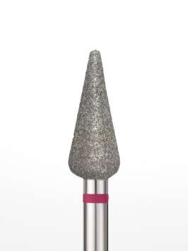 Фреза алмазная с закругленным концом "КАПЛЯ" 5,0 мм мелкая зернистость