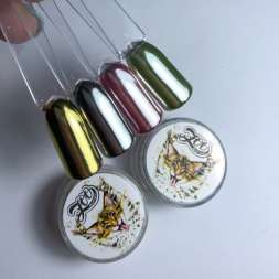 1322 ЗЕРКАЛЬНЫЙ ПИГМЕНТ "ЗОЛОТАЯ КОРОЛЕВА" 0,5 Г 