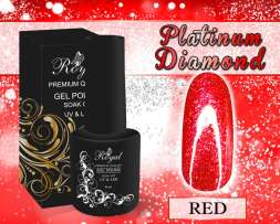 Гель-лак ROYAL Платинум Red 10 ml              