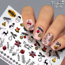 Fashion Nails Слайдер-дизайн METALLIC № 265