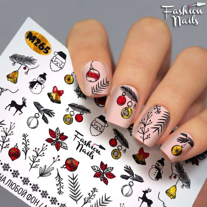 Fashion Nails Слайдер-дизайн METALLIC № 265