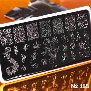 Пластина для стемпинга А118