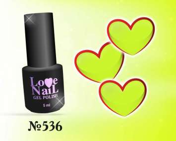 536 LOVE NAIL ГЕЛЬ ЛАК класса Premium   