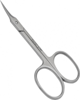Ножницы для кутикулы Silver Star НСС-5S (13мм) ручной заточки узкие, загнутые серия Classic   