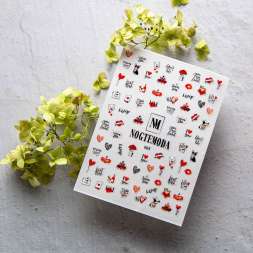 Наклейки Nogtemoda № 065