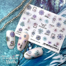 Fashion Nails Слайдер-дизайн 3D CRYSTAL № 56