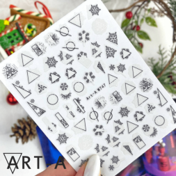 Наклейки 3D W747