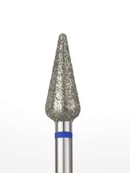 Фреза алмазная с закругленным концом "КАПЛЯ" 5,0 мм средняя зернистость   