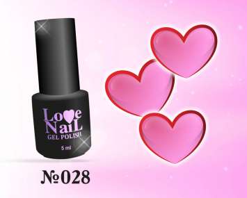 028 LOVE NAIL ГЕЛЬ ЛАК класса Premium 