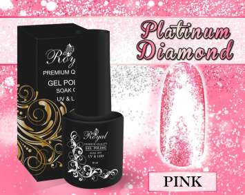 Гель-лак ROYAL Платинум Pink 10 ml               