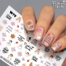 Fashion Nails Слайдер-дизайн WHITE № 78