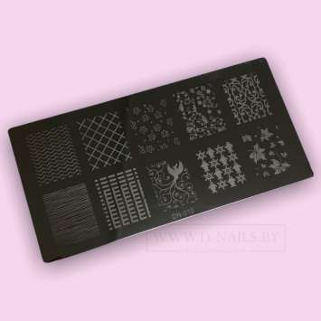 Пластина для стемпинга DN-010