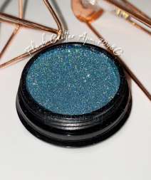 Светоотражающий Flash glitter лазурный голографик Арт.7048G    