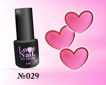 029 LOVE NAIL ГЕЛЬ ЛАК класса Premium 