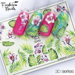 Fashion Nails Слайдер-дизайн 3D № 62