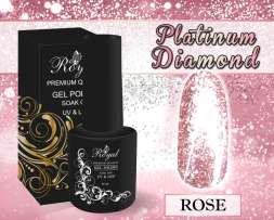 Гель-лак ROYAL Платинум Rose 10 ml                