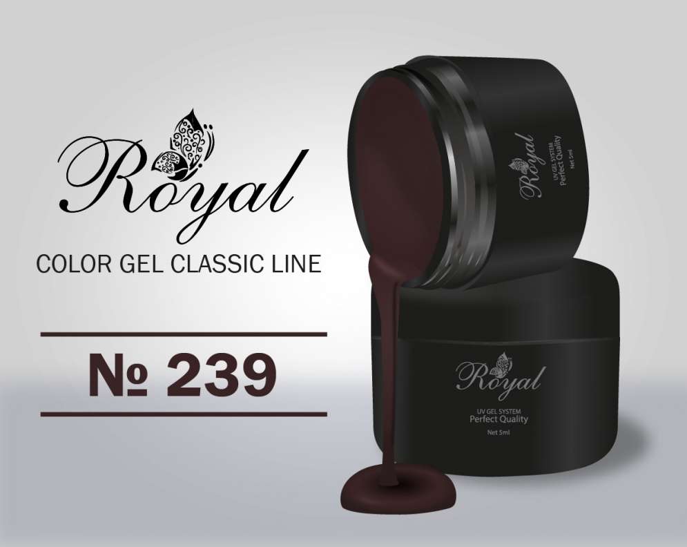 Цветной гель Royal Classic Line 5ml №239