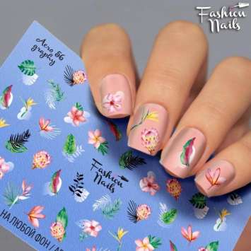 Fashion Nails Слайдер-дизайн AEROGRAPHY № 56