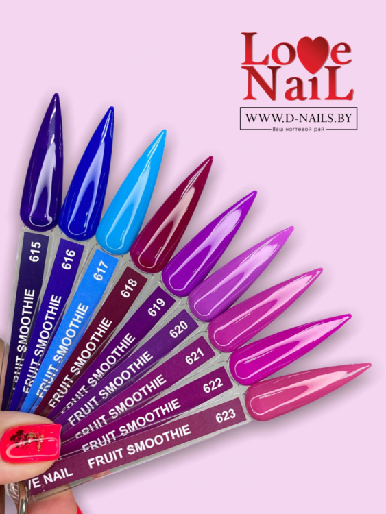 615 LOVE NAIL ГЕЛЬ ЛАК класса Premium       