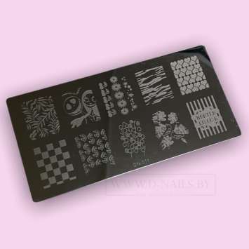 Пластина для стемпинга DN-011