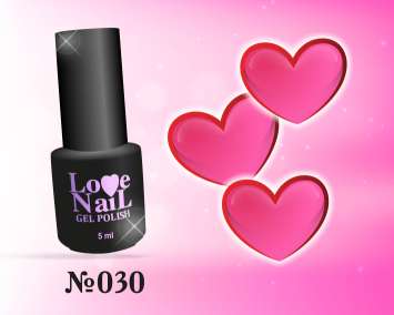 030 LOVE NAIL ГЕЛЬ ЛАК класса Premium 