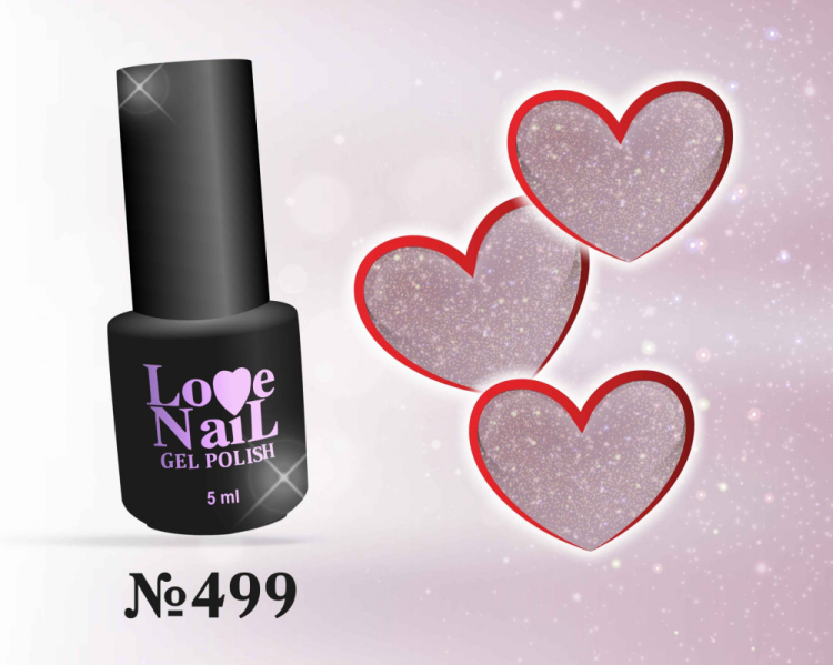 499 LOVE NAIL ГЕЛЬ ЛАК класса Premium             