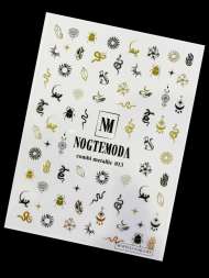 Наклейки Nogtemoda Combi Metallic № 013