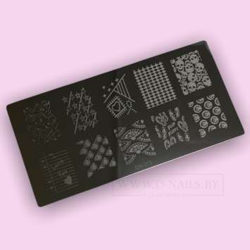 Пластина для стемпинга DN-013