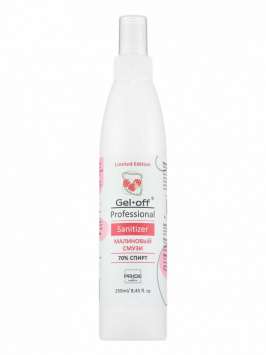 Sanitizer Gel-Off Professional, Малиновый смузи,спрей,250 мл.
