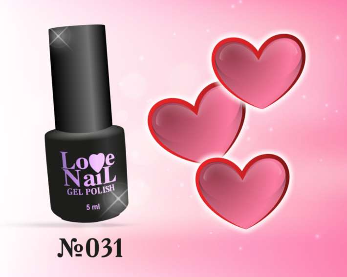 031 LOVE NAIL ГЕЛЬ ЛАК класса Premium 