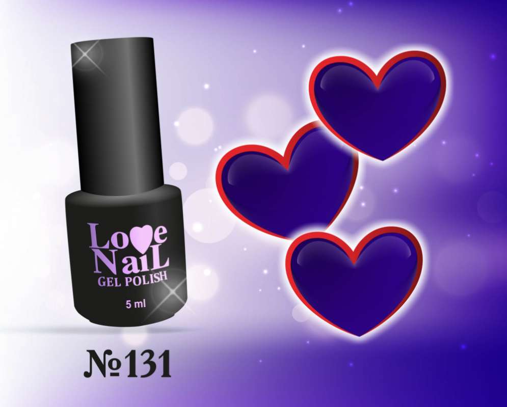 131 LOVE NAIL ГЕЛЬ ЛАК класса Premium  