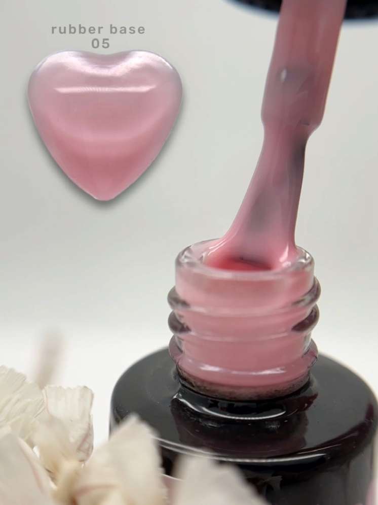 LOVE NAIL Каучуковая камуфлирующая база №5