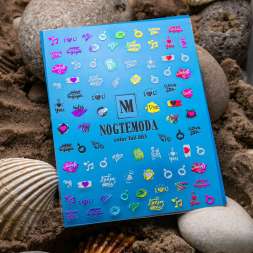 Наклейки Nogtemoda Color Foil № 003