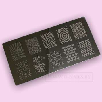 Пластина для стемпинга DN-015