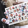 Fashion Nails Слайдер-дизайн WHITE № 117
