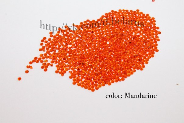 Фианиты Mandarine 100 шт    