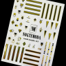 Наклейки Nogtemoda Combi Metallic № 015