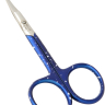 Ножницы для кутикулы Silver Star НСС-6 BLUE (22мм) ручной заточки узкие, загнутые серия Classic   