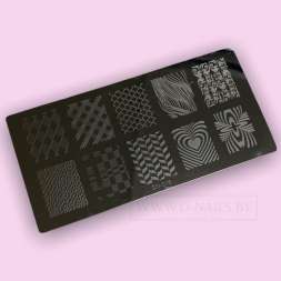 Пластина для стемпинга DN-016