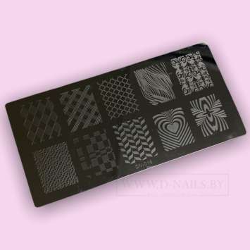 Пластина для стемпинга DN-016