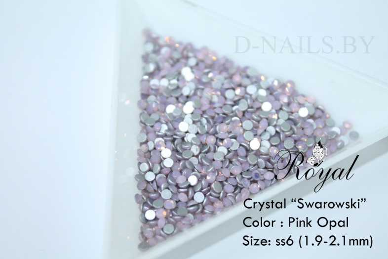 Стразы ss6 Pink Opal 1.9-2.1mm 100шт   