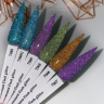 Светоотражающий Flash glitter васильковый Арт.7067
