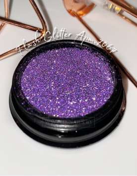 Светоотражающий Flash glitter васильковый Арт.7067