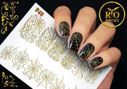 Rio Profi Слайдер дизайн фольгированный Золото №48