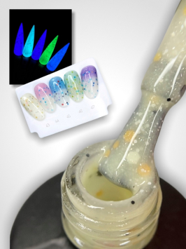 ROYAL гель лак люминесцентный &quot;Термо Glow in dark&quot; BBGZ43